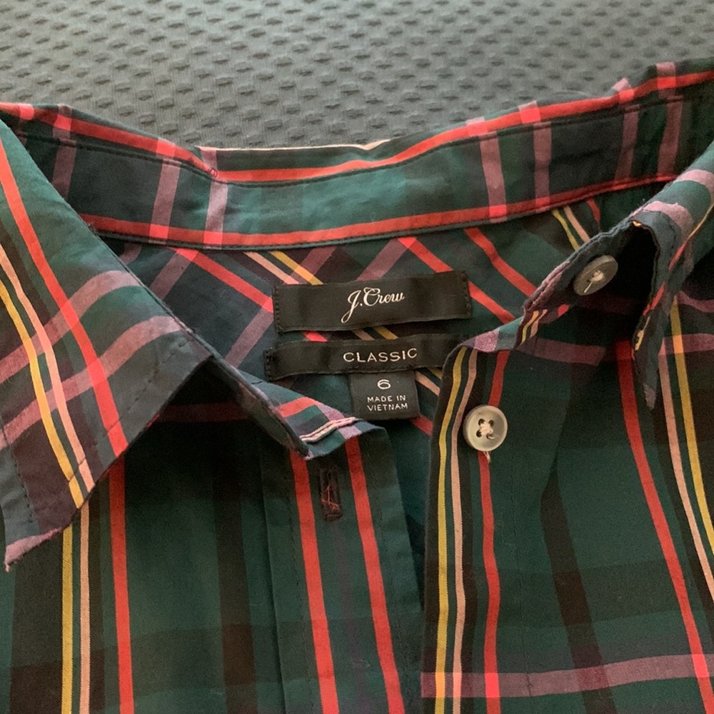 Jcrew Plaid Button Down - image 2